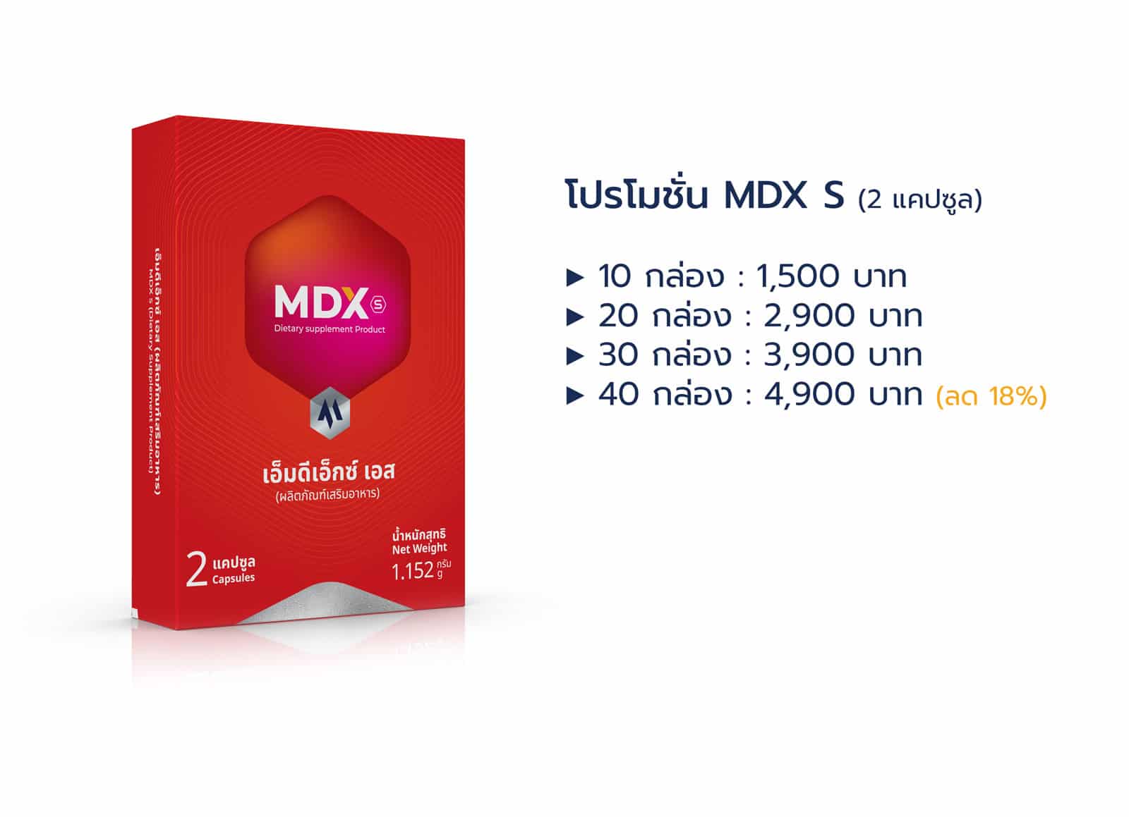 บรรจุภัณฑ์ MDX ผู้ชายอันดับ 1 พร้อมโปรโมชั่นหลากหลายสำหรับบรรจุภัณฑ์เสริมอาหารคุณภาพสูงสำหรับผู้ชาย.