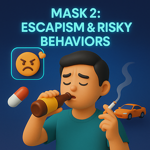 กลุ่มชายหนุ่มสูบบุหรี่และดื่มเหล้า, เผยพฤติกรรมเสี่ยงและบุคลิกภาพที่ขาดความรับผิดชอบในชีวิตประจำวันในสภาพแวดล้อมดิจิทัล.