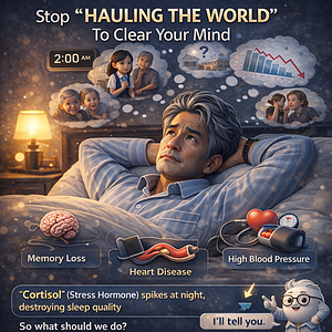 นอนไม่หลับ คิดมาก วิธีเคลียร์ใจด้วยวิชา "ช่างมัน” ฉบับวัยเก๋า 2 126706 0