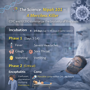 "ด่วน! 'นิปาห์' ระบาดซ้ำ ไวรัสไร้ยาที่โลกต้องจำ" 7 129139 0